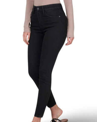 Ultra Flex Stretch Jeans in Black Denim