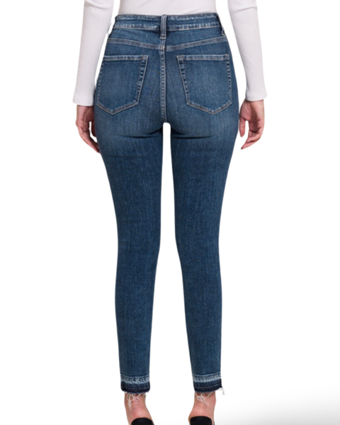 Ultra Flex Stretch Jeans in Distressed Denim