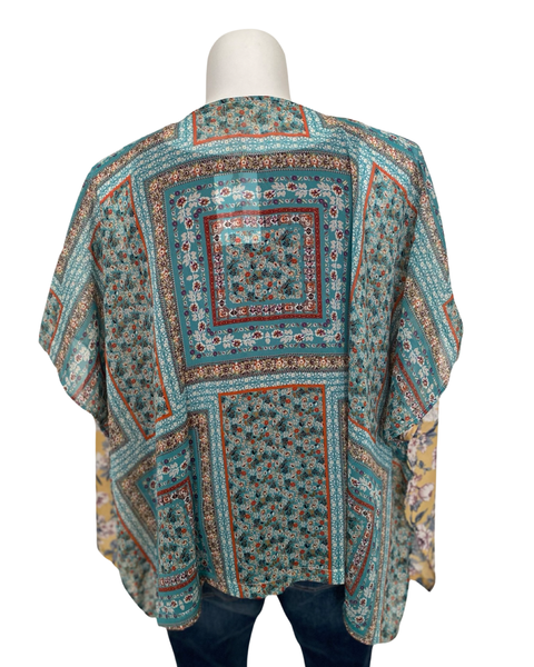 Patchwork Perfection Kimono Jacket