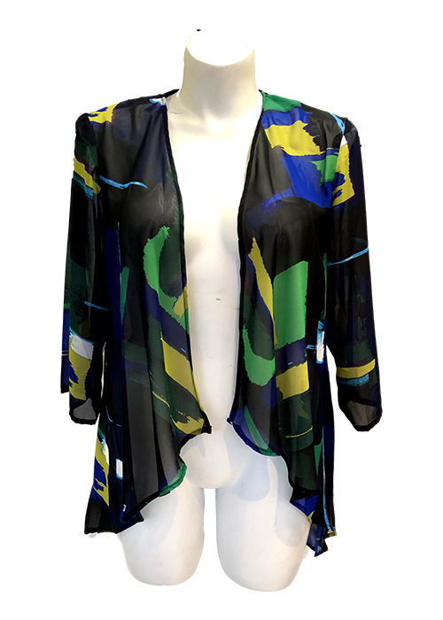 Chiffon kimono jacket store