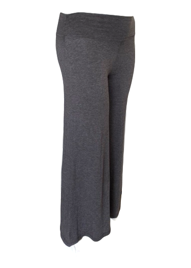 Palazzo Pants in Charcoal Gray