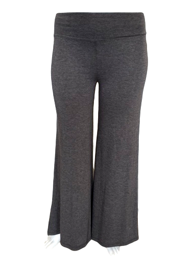 Palazzo Pants in Charcoal Gray