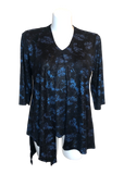 Not Your Mama’s Twin Set in Shimmery Blue