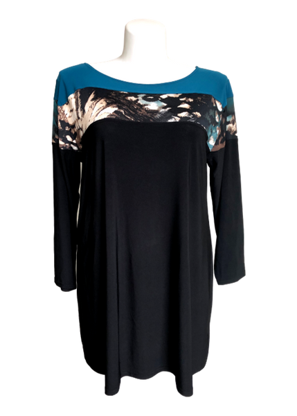 Fall travel dress for petite plus size.