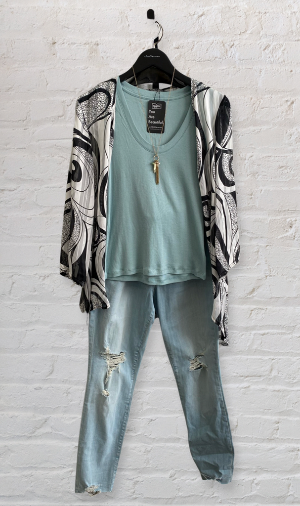 Kimono jacket outfit discount