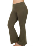 Stretch Yoga Pant in Olive Green
