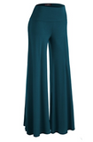 Palazzo Pant in Teal Blue