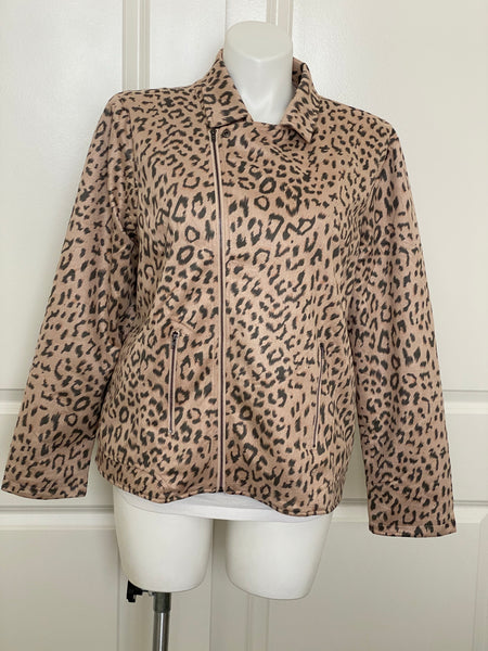 Wild Thing Leopard Moto Jacket