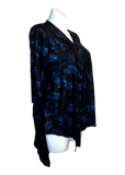 Not Your Mama’s Twin Set in Shimmery Blue